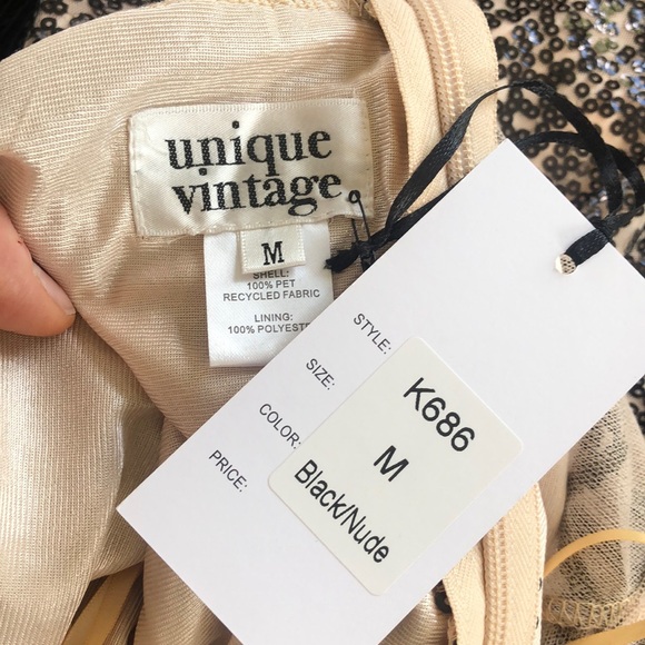 Unique Vintage 1920s Inspired Flapper Dress - Picture 6 of 6